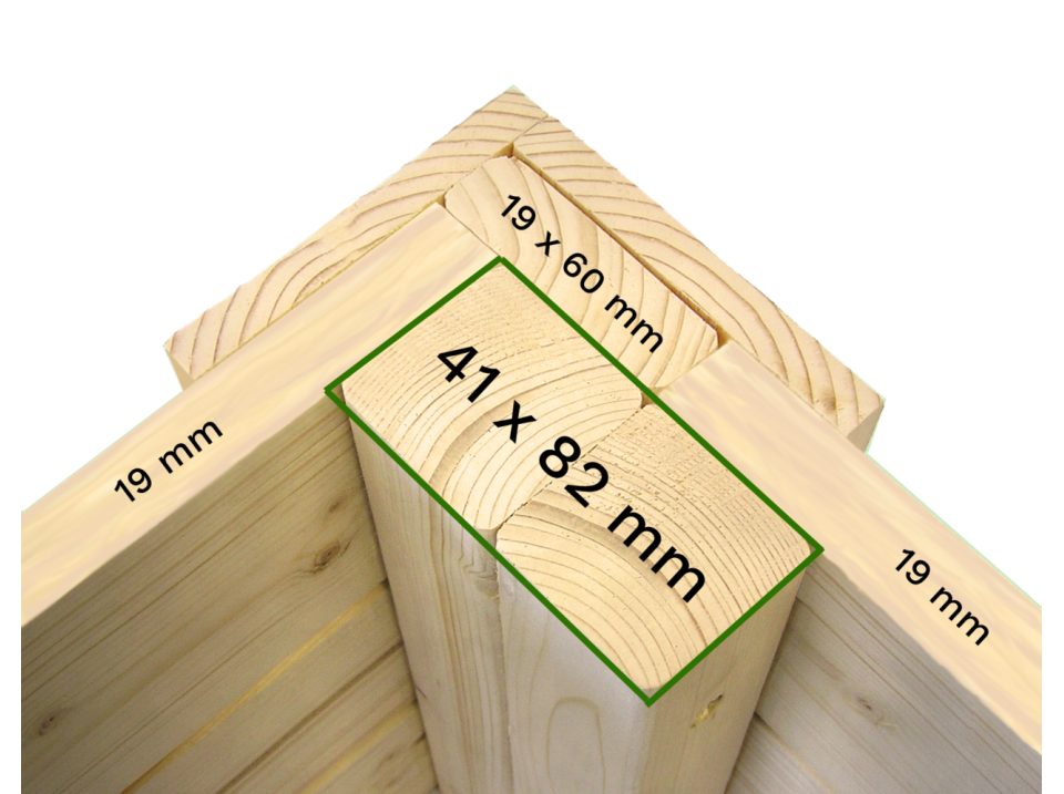 Abri de jardin Neris – 237 x 297 cm – Image 3