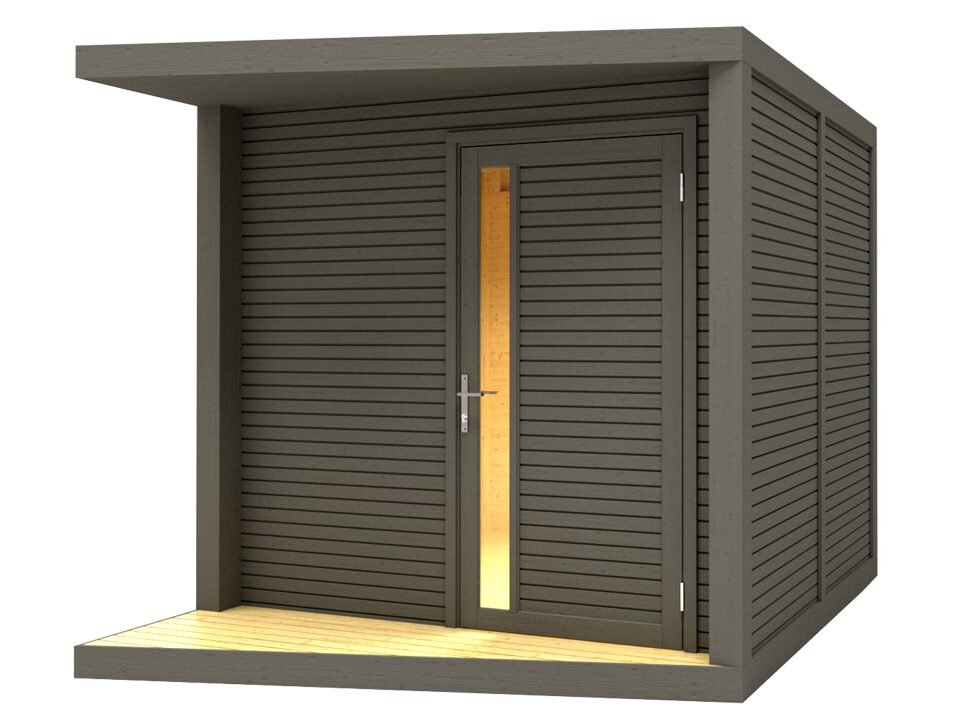 Abri de jardin NERIS Gris Anthracite – 237×297 cm – Image 4