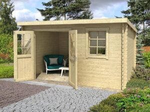 Abri de jardin SANTA FE 10m2 – 28mm