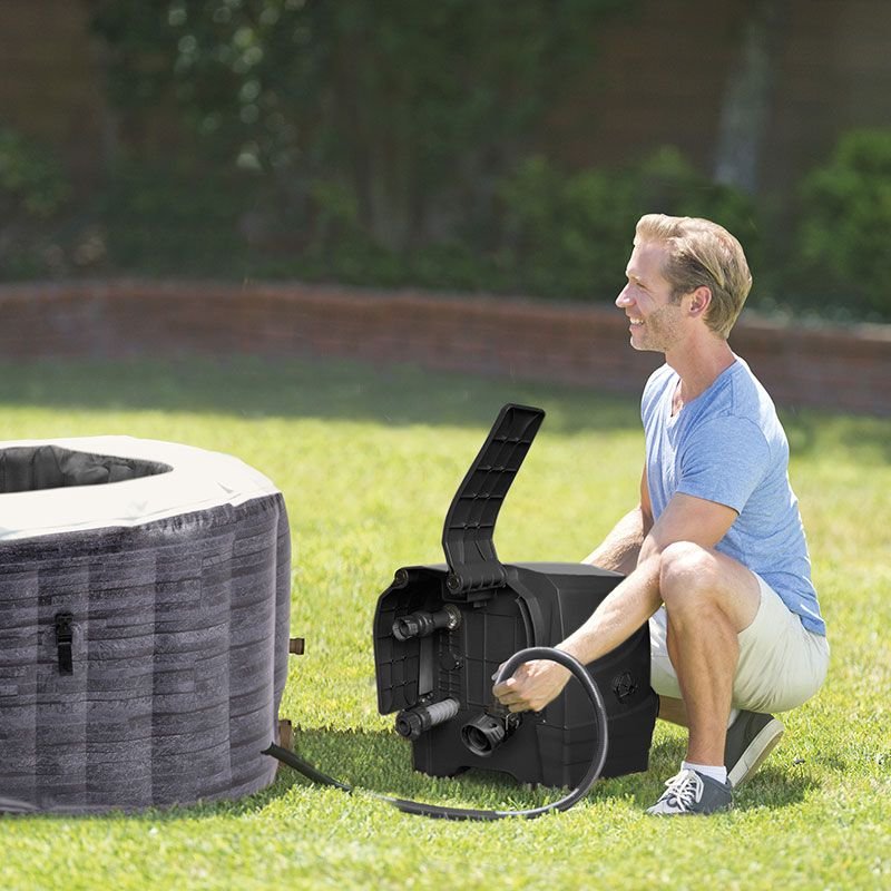 Spa Intex Pure Spa Ardoise bulles 6 places luxe – Image 11