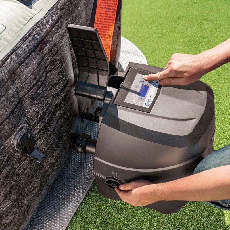 Spa Intex Pure Spa Ardoise bulles 6 places luxe – Image 9